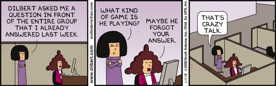 Dilbert Cartoon